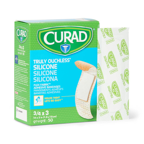 Medline CURAD Silicone Adhesive Bandages
