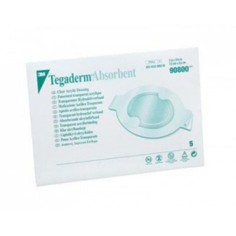 Buy 3M Tegaderm Absorbent Clear Acrylic Rectangle Dressing