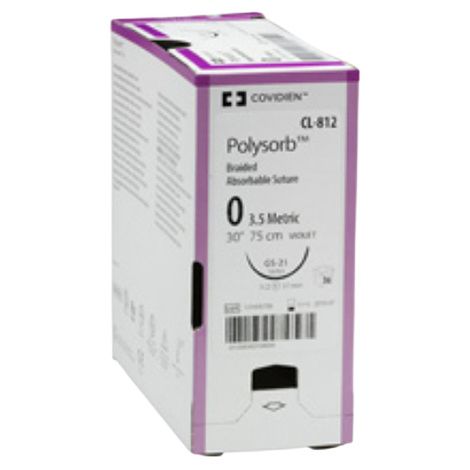 Medtronic Premium 30 Inch Reverse Cutting Sutures,Size 5-0, Undyed, P-11, 3/8 Circle,36/Pack,SL5620