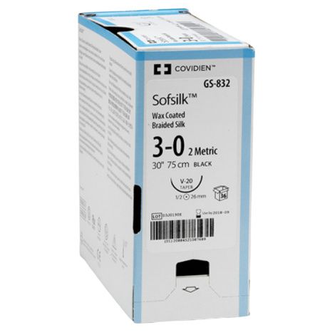 Buy Medtronic Sofsilk Taper Point Suture with Needle CV-15
