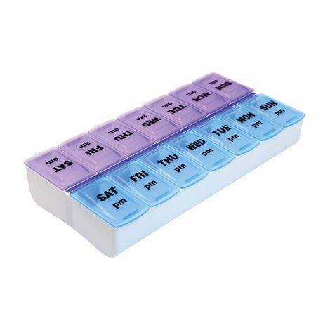 Apex Twice A Day Weekly Pill Organizer