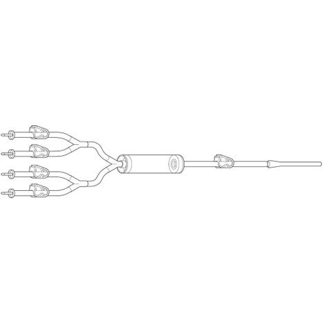 Buy ICU Medical 4-Lead T-UR Irrigation Set