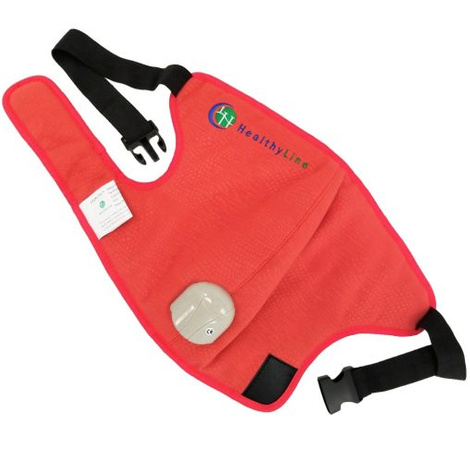 HealthyLine Amethyst One-Shoulder Pad Soft InfraMat Pro