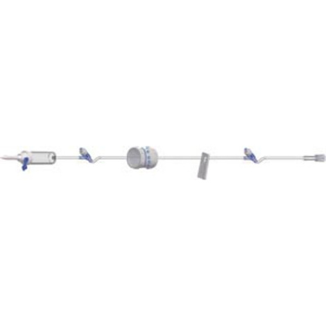 Amsino Flow Controller Extension Set with 2 Needleless Injection Sites