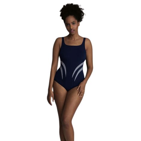 Chlorine resistant swimsuits and sports style mastectomy swimwear.