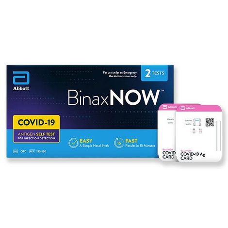 BinaxNOW COVID-19 Antigen Self Test Kit