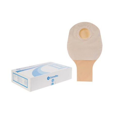 ConvaTec SUR-FIT Natura Two-Piece Mold-To-Fit Opaque Drainable Ostomy Pouch Without Filter