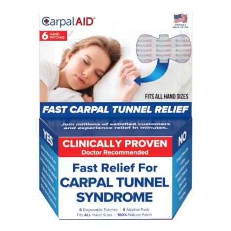 Carpal AID Carpal Tunnel Support Hand Patch