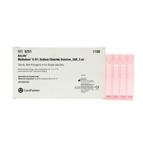 CareFusion AirLife Modudose Unit Dose Saline