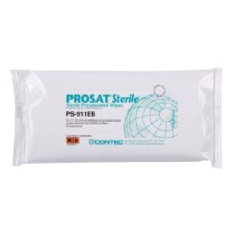 Contec PROSAT Sterile PreSaturated Cleanroom Wipe