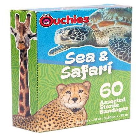 Buy Cosrich Ouchies Sea and Safari Adhesive Bandages