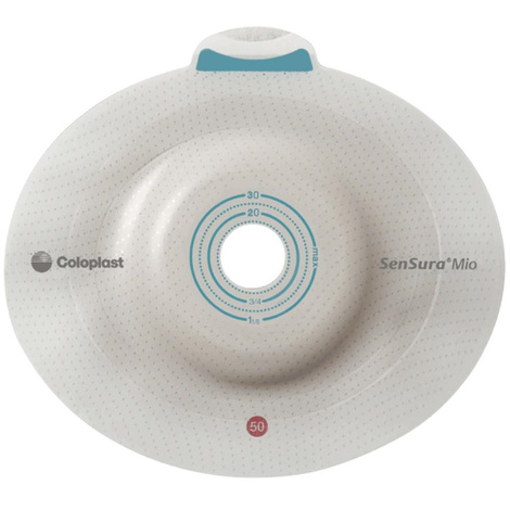 Coloplast SenSura Mio Flex Two-Piece Convex Light Standard Pre-Cut Skin Barrier With Belt Tabs