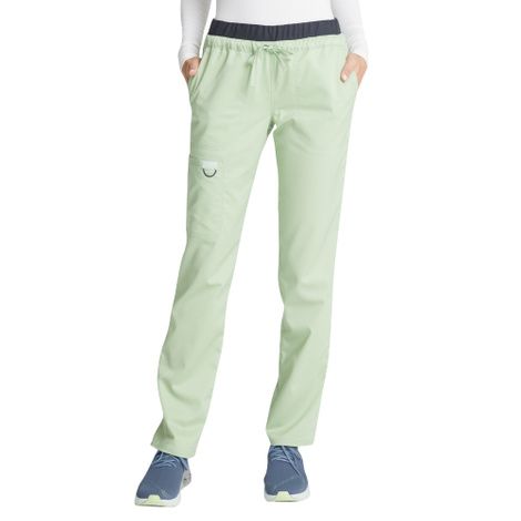 Cherokee Women's Mid-Rise Tapered Leg Drawstring Pant