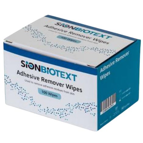 Sion Biotext Adhesive Remover Wipes