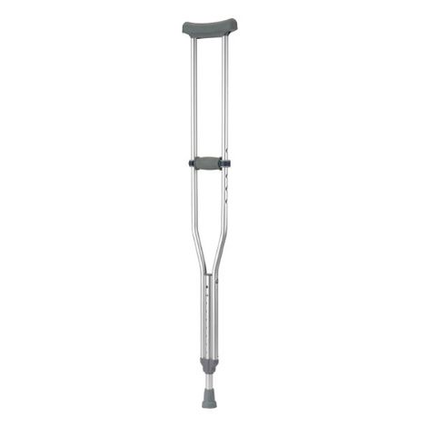 Drive EZ Adjust Aluminum Crutches with Euro Style Clip