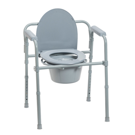 Drive Folding Steel Commode