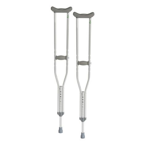 Drive Hugo Max Comfort Lightweight Aluminum Crutches