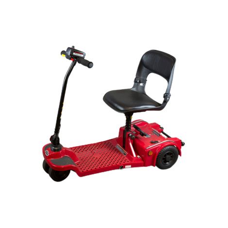 Shoprider Echo Folding 4-Wheel Mobility Scooter,17.5 W X 39.5 L, Red,Each,FS777