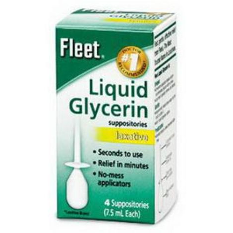 Buy Fleet Liquid Glycerin Suppositories - 4 ct