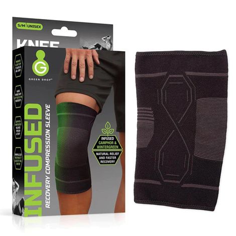 Green Drop Knee Support Compression Sleeve