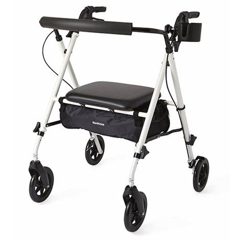 Guardian Luxe Rollator With Extra-Wide Seat