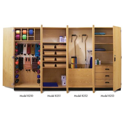 Hausmann Thera-Wall Therapy Storage System