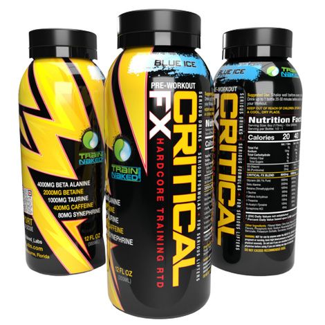 Train Naked Labs Critical FX Dietary Supplement