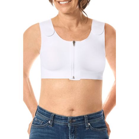 Lymph Flow Wire Free Front Chain Closure Bra