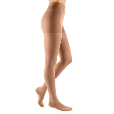 Medi USA Mediven Comfort 15-20 mmHg Compression Maternity Pantyhose Closed Toe,Size 2, Ebony,Each,45352