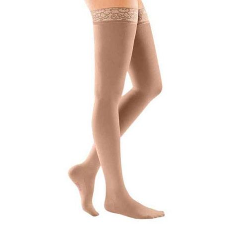 Medi USA Mediven Plus Comfort Thigh High 15-20 mmHg Compression Stockings Open Toe
