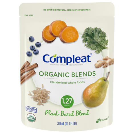 Nestle Compleat Organic Plant Based Blend Tube Feeding Nutritional Supplement