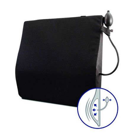 Kolbs Avir Wheelchair Back Cushion Adjustable Lumbar Support