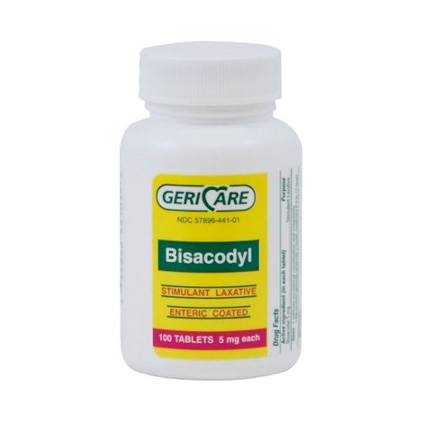 Laxative Suppository Geri-Care® Bisacodyl USP 12 per Box 10 mg