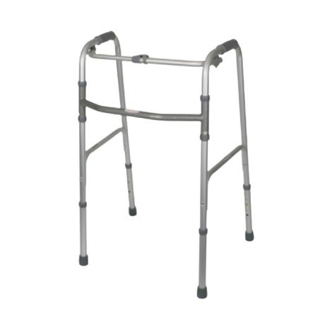 Medline Adult One-Button Folding Walker