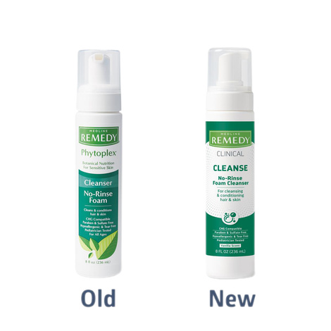 Medline Remedy Clinical No-Rinse Foam Cleanser
