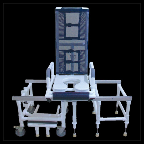 MJM International All Purpose Tilt N Space Shower and Transfer Chair