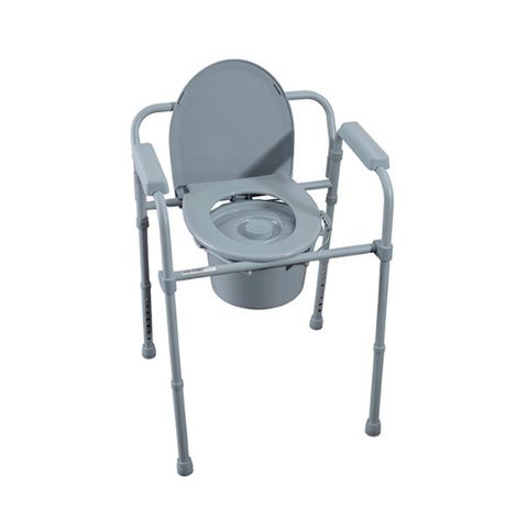 Medacure Folding Bedside Commode