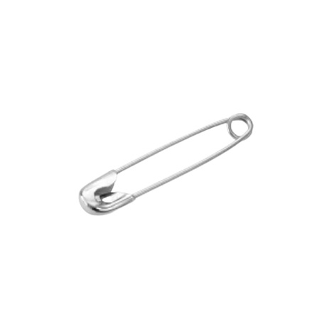 Medline Nonsterile Steel Safety Pin