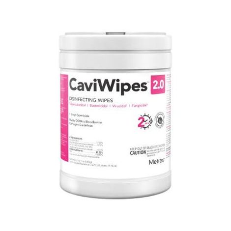 Metrex CaviWipes 2.0 Surface Disinfectant Wipes