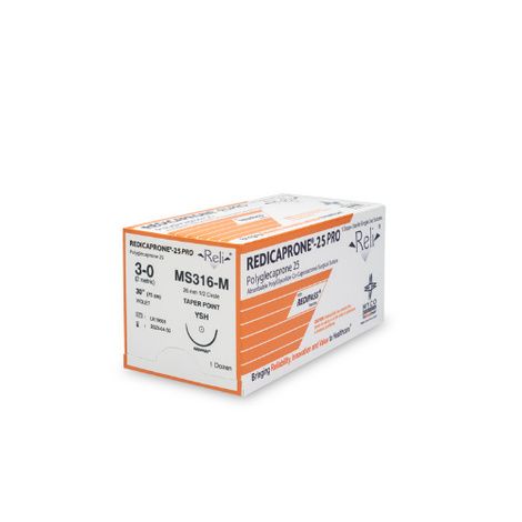 Buy Myco Reli Pro 3-0 Redicaprone Violet Monofilament 30 inch Suture