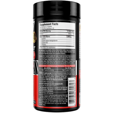 MuscleTech Six Star Nitric Oxide Fury Pre-Workout Dietary Supplement