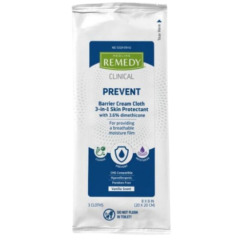 Medline Remedy Phytoplex Dimethicone Skin Protectant Cloths