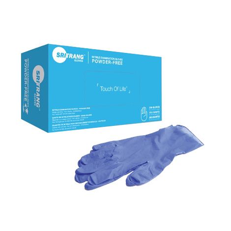 Mckesson Touch of Life Nitrile Exam Gloves,3.5 Gram, Large, Blue,250/Pack, 10Pk/Case,7025431