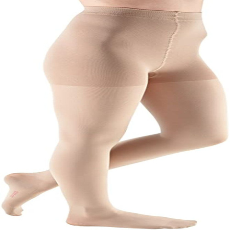 Medi USA Mediven Comfort Pantyhose with Adjustable Waistband 20-30 mmHg Compression Stockings Closed Toe