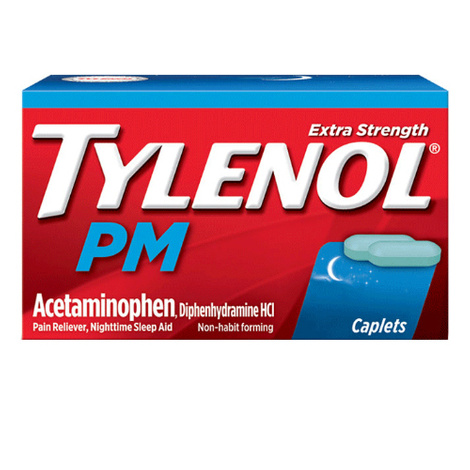 Tylenol PM Extra Strength Pain Relief Caplets