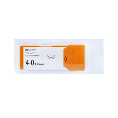 Buy Medtronic Ti-cron Taper Point Polyester Suture with CV-301 Needle
