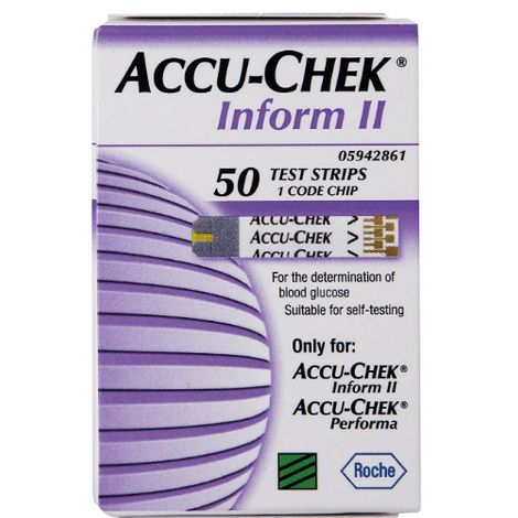 Roche Accu-Chek Inform II Blood Glucose Test Strips