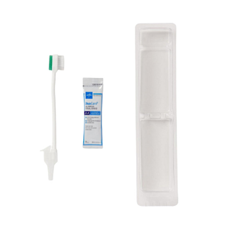 Medline DuoCare Single-Use Oral Care Tray Kit