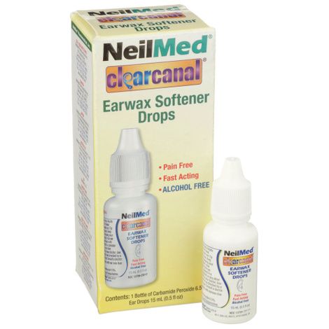 Neilmed Clearcanal Earwax Softener Drops