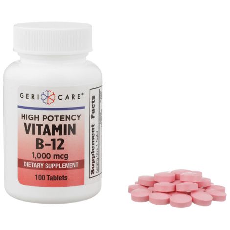 McKesson Geri-Care Vitamin B12 Supplement
